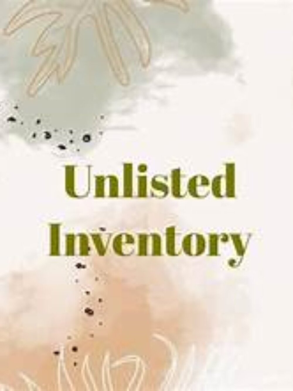 UNLISTED INVENTORY!! Like this listings to get notified when I go LIVE